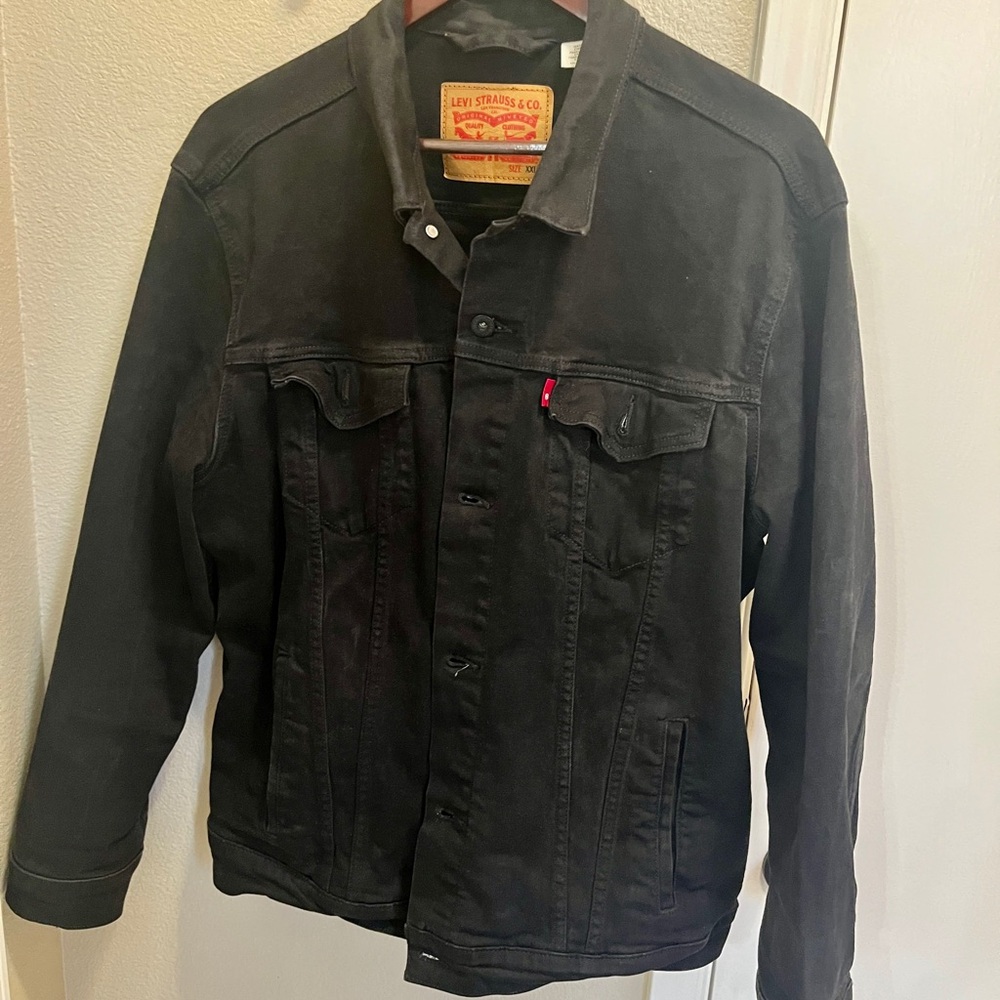 Levi's Men's Black Denim Jacket